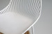 Yara Counter Bar Chair - White Yara Bar Chair Collection - 6