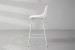 Yara Counter Bar Chair - White Yara Bar Chair Collection - 4