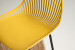 Yara Counter Bar Chair - Deep Mustard Yara Bar Chair Collection - 6