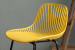 Yara Counter Bar Chair - Deep Mustard Yara Bar Chair Collection - 9