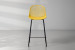 Yara Counter Bar Chair - Deep Mustard Yara Bar Chair Collection - 3