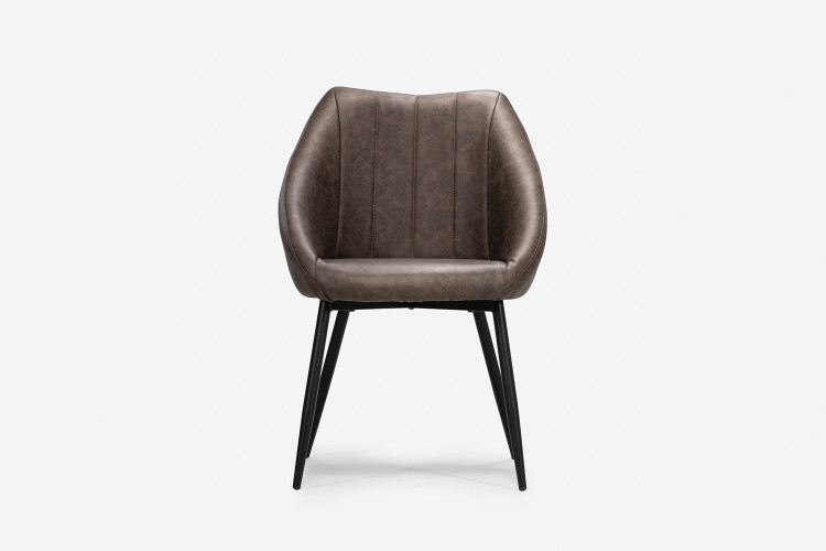Cleo Dining Chair - Vintage Brown Cleo Dining Chair Collection - 1