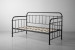 Eralena Metal Daybed - Matt Black Sleeper Couches and Daybeds - 3