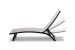 Alayna Pool Lounger - Grey and Black Sun and Pool Loungers - 8