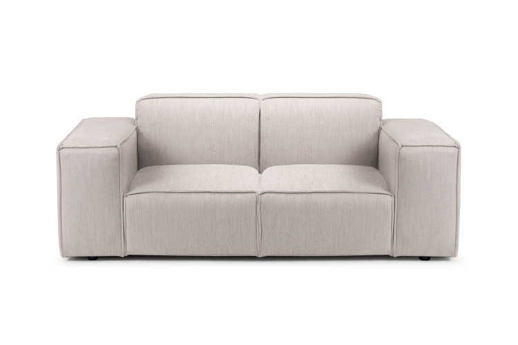 Jagger 2-Seater Couch - Taupe Fabric Couches - 1