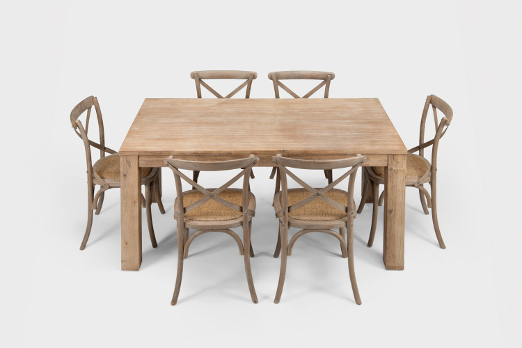 Vancouver 6-Seater Dining Set - 1.8m 6-Seater Dining Sets - 3