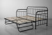 Eralena Metal Daybed  Complete - Matt Black Living Room Furniture - 8
