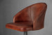 Bronson Leather Counter Bar Stool - Vintage Brown Bar & Counter Chairs - 5