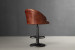 Bronson Leather Counter Bar Stool - Vintage Brown Bar & Counter Chairs - 6