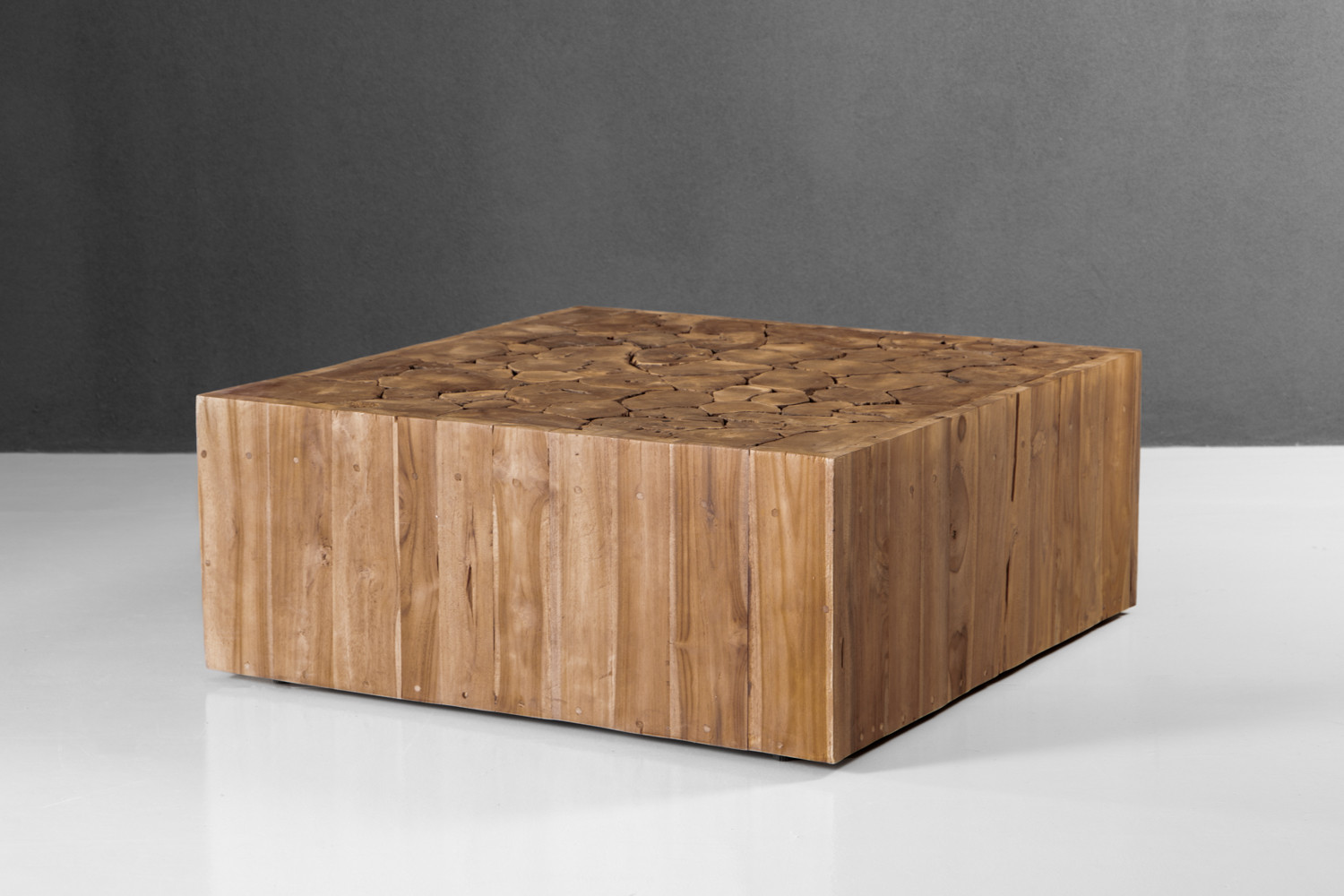 Lyra Teakroot Coffee Table - Square Coffee Tables - 1