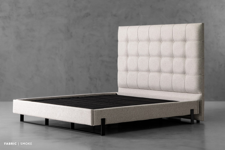 Ariella Cazana Bed - King XL - Smoke King Extra Length Beds - 1