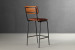 Crowe Leather Tall Bar Stool - Bourbon Bar & Counter Chairs - 11