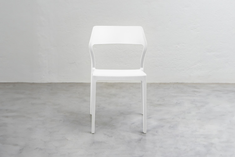 Snow Dining Chair - White Dining Chairs - 1