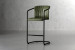 Arizona Leather Tall Bar Chair - Vintage Green Arizona Bar Chair Collection - 1