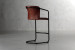 Arizona Leather Tall Bar Chair - Mocha Arizona Bar Chair Collection - 9