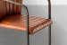 Arizona Leather Tall Bar Chair - Bourbon Arizona Bar Chair Collection - 6