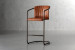Arizona Leather Tall Bar Chair - Bourbon Arizona Bar Chair Collection - 1