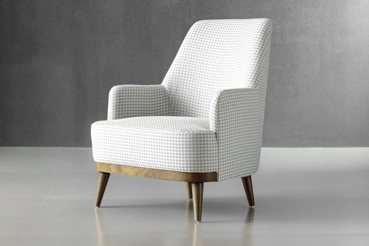 Clarke Armchair - Chrome Armchairs - 1