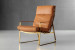 Cairo Leather Armchair - Amber Armchairs - 3