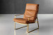 Cairo Leather Armchair - Amber Armchairs - 1