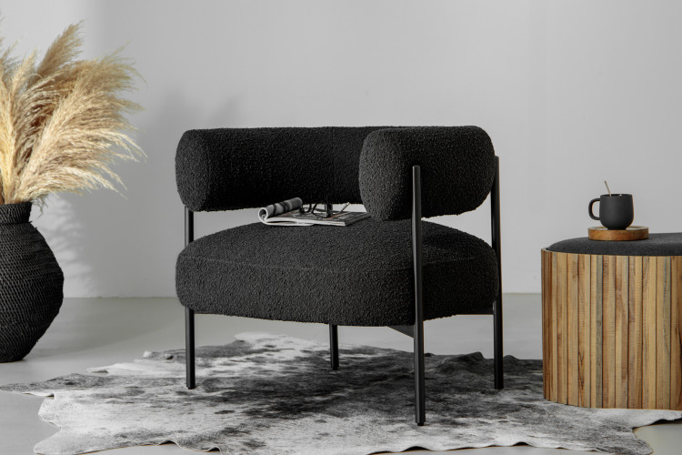 Harlow Armchair - Ebony Armchairs - 1