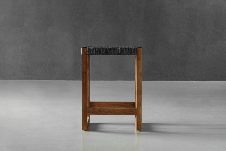 Rio Patio Counter Bar Stool - Fossil Patio Bar Chairs - 1