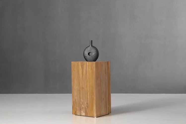 Leora Wooden Decor Stand - Medium Planters and Vases - 1