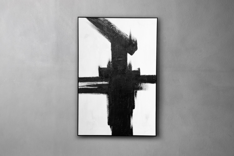 Hand Painted Canvas Art - Jett Canvas Art - 1