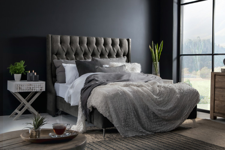 Madison Bed - Double - Everest Titanium Double Beds - 1