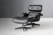 Snowden Lounge Chair - Obsidian Leather Loungers - 4