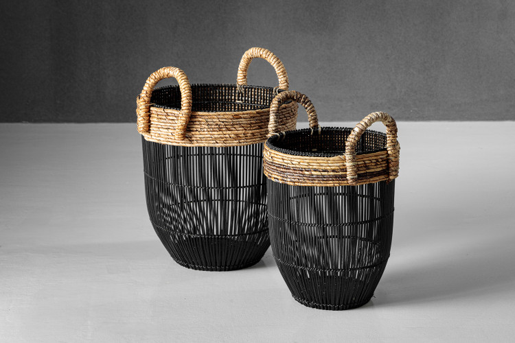 Sabina Basket - Set of 2 Baskets & Storage - 2