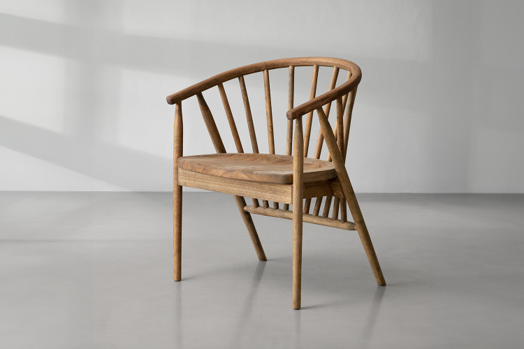 Lyon Armchair - Summer Oak Dining Chairs - 8