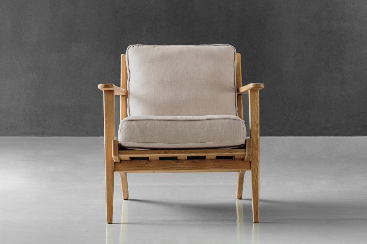 Rylen Armchair - Taupe Armchairs - 1