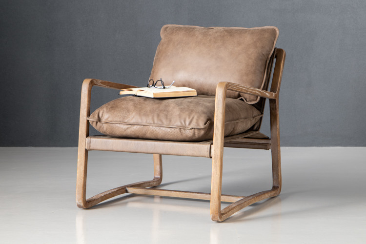 Clyde Leather Armchair - Coco Armchairs - 1