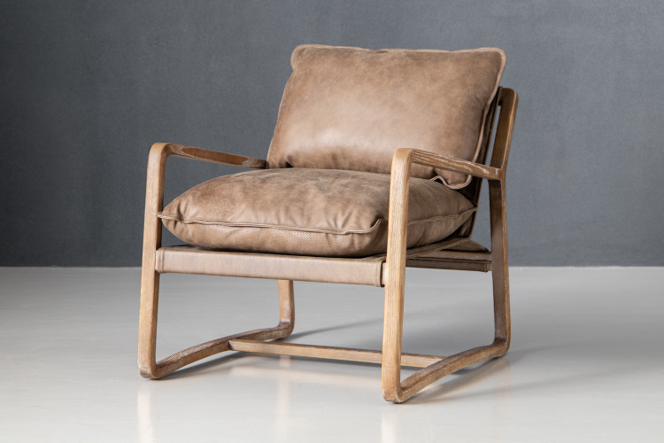 Clyde Leather Armchair - Coco Armchairs - 1