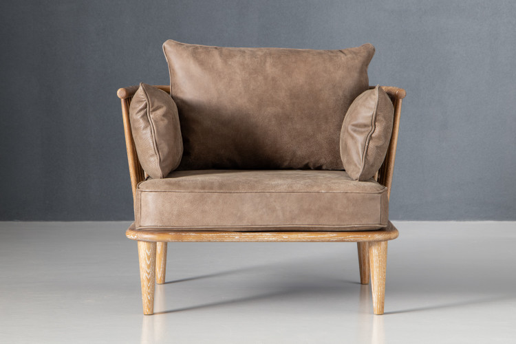 Vesta Leather Armchair - Coco Armchairs - 1