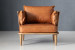 Vesta Leather Armchair - Aged Tan Armchairs - 2