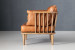 Vesta Leather Armchair - Aged Tan Armchairs - 5