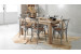 Montreal La Rochelle 6-Seater Dining Set 1.8m - Rustic Grey All Dining Sets - 2