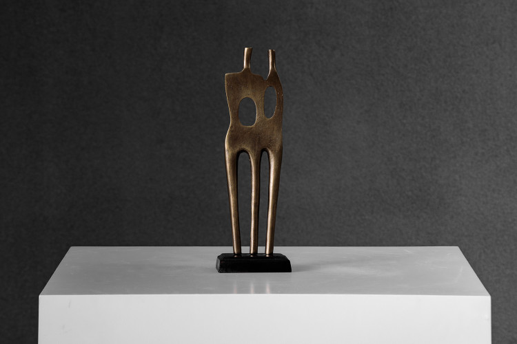 Gia Metal Sculpture Sculptural Art - 1