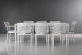 Venice Ceylon 8-Seater Patio Dining Set - White Patio Dining Sets - 4