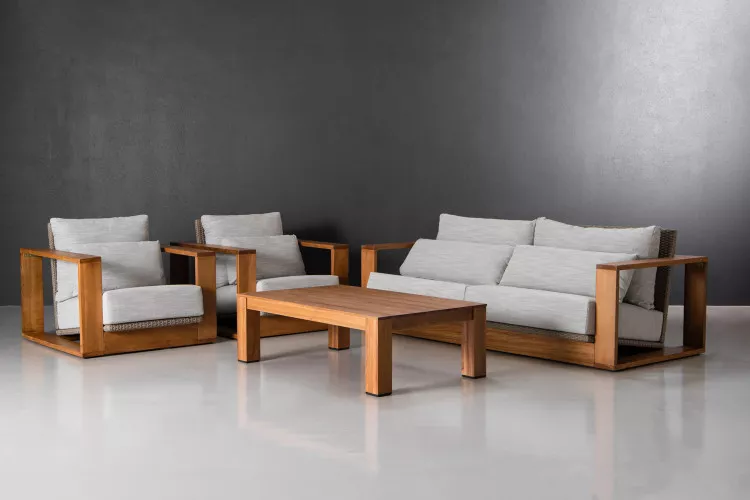 Caledonia Patio Lounge Set Patio Lounge Sets - 1