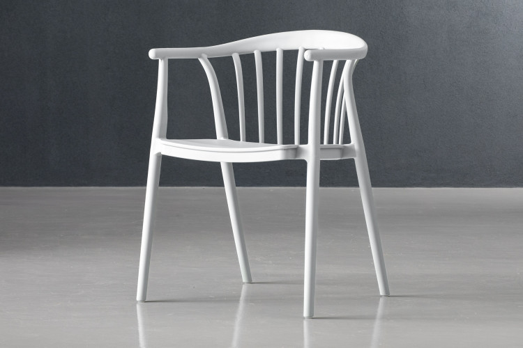 Kenzy Dining Chair - White Dining Chairs - 1