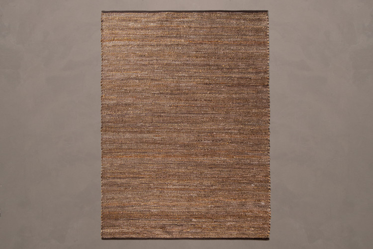 Java Jute Rug - Natural & Dark Grey Rugs - 1