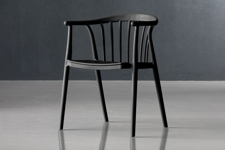 Kenzy Dining Chair - Black Dining Chairs - 1