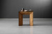Cordoba Square Side Table - Natural & Black Side Tables - 1