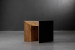 Cordoba Square Side Table - Natural & Black Side Tables - 2