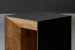 Cordoba Square Side Table - Natural & Black Side Tables - 5