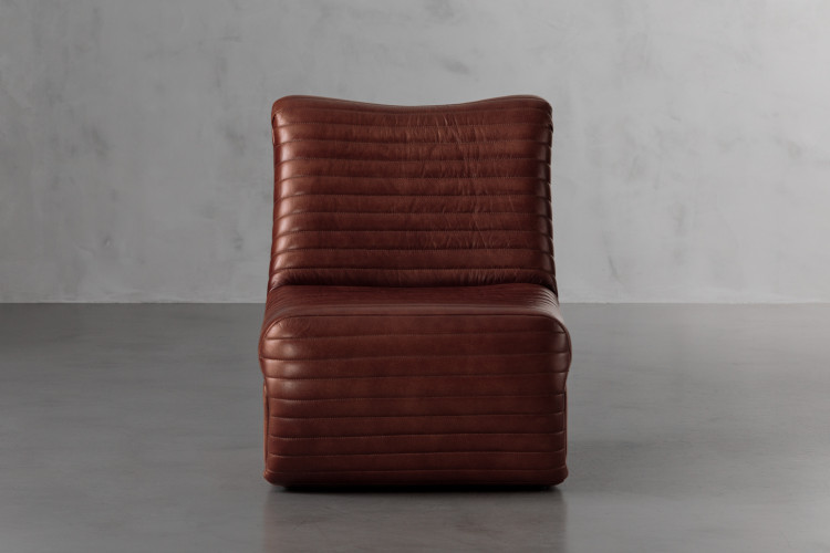 McClane Leather Chair - Mocha Occasional Chairs - 1