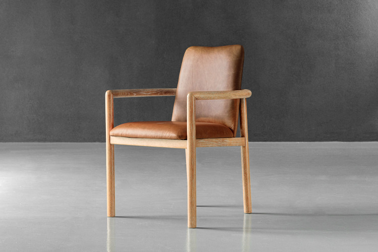 Lenora Leather Dining Chair...
